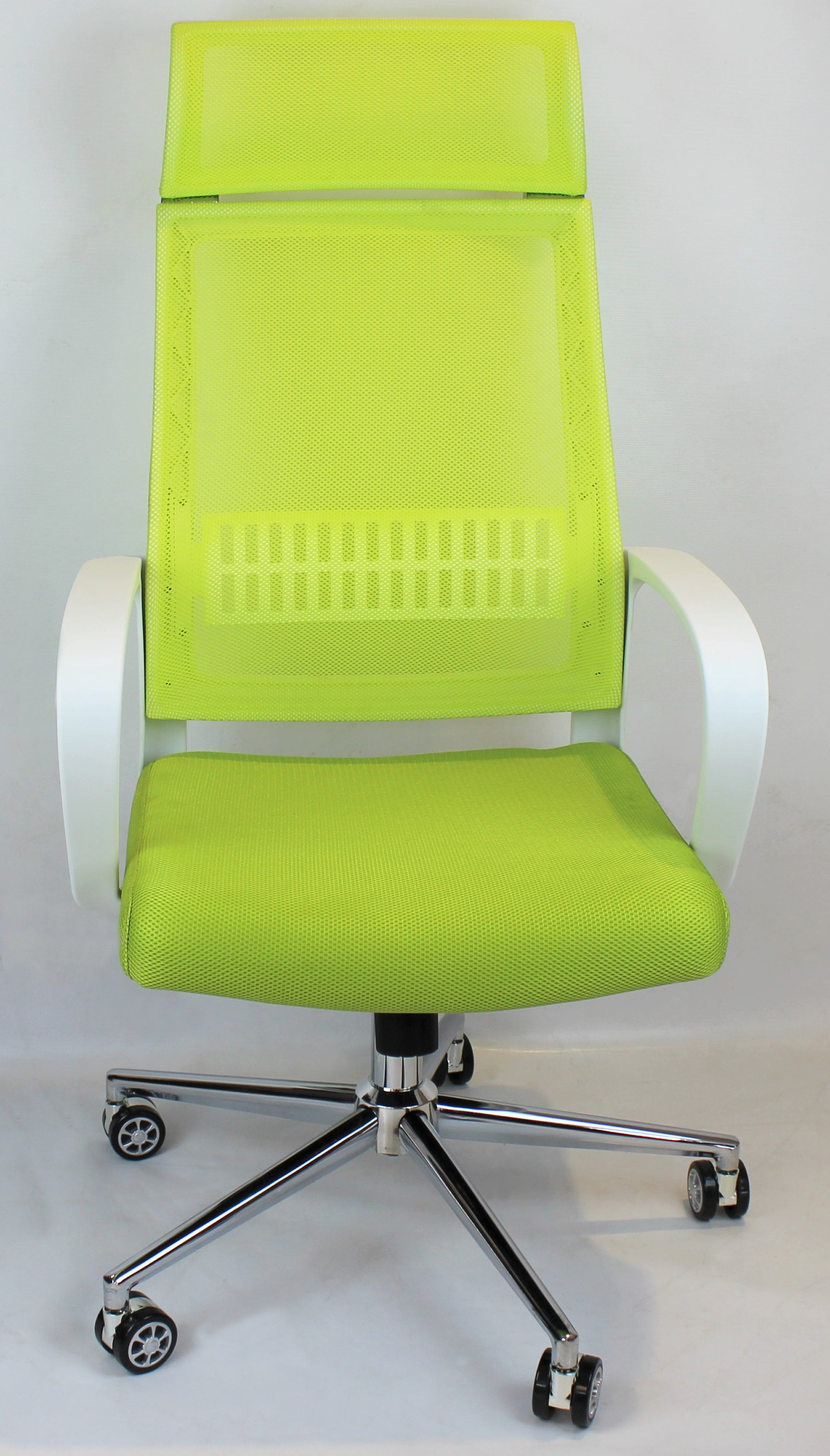 Modern Office Chair with Green Mesh - DH-086
